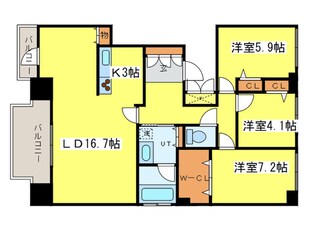 ダイアパレス円山北町の物件間取画像